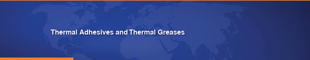 thermal interface material dispensing with thermal adhesive and thermal grease