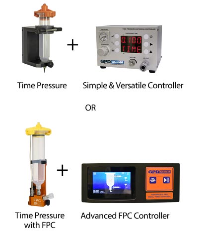 simple or advanced controller for time pressure pump