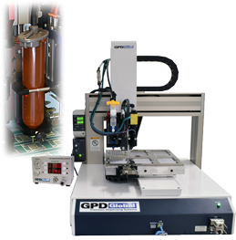 benchtop equipment uses time pressure liquid dispensing pump